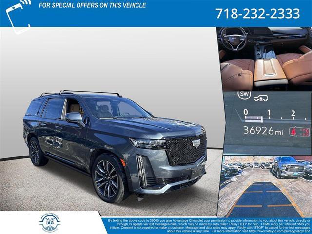 used 2021 Cadillac Escalade car, priced at $65,012