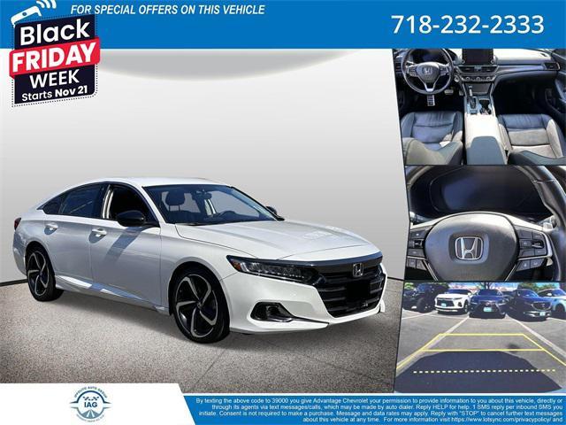 used 2021 Honda Accord car, priced at $22,883