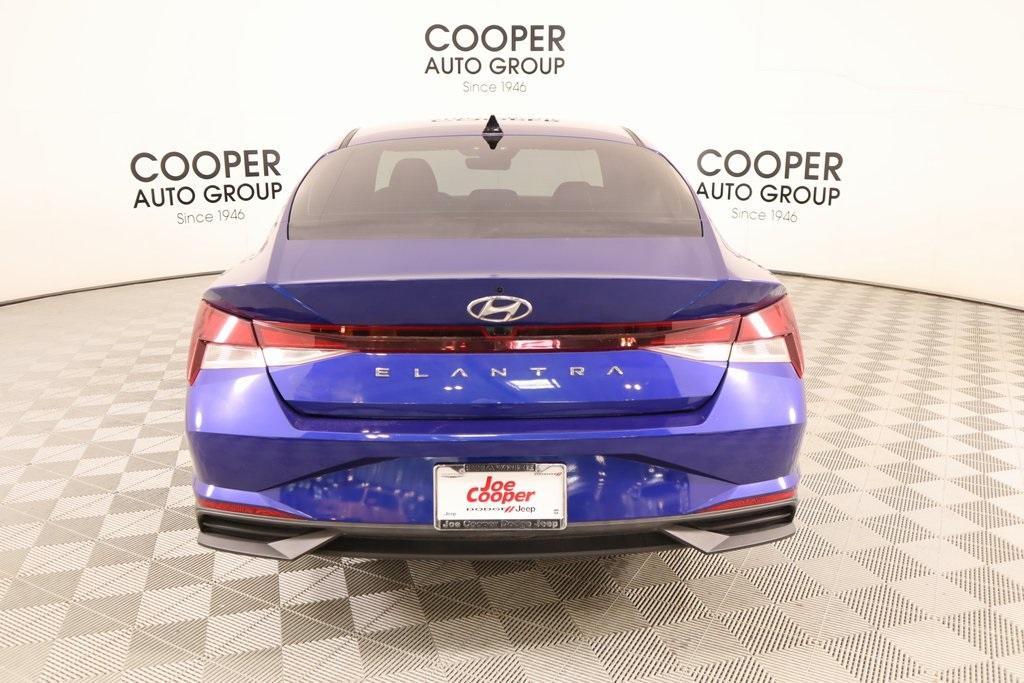 used 2021 Hyundai Elantra car, priced at $13,696