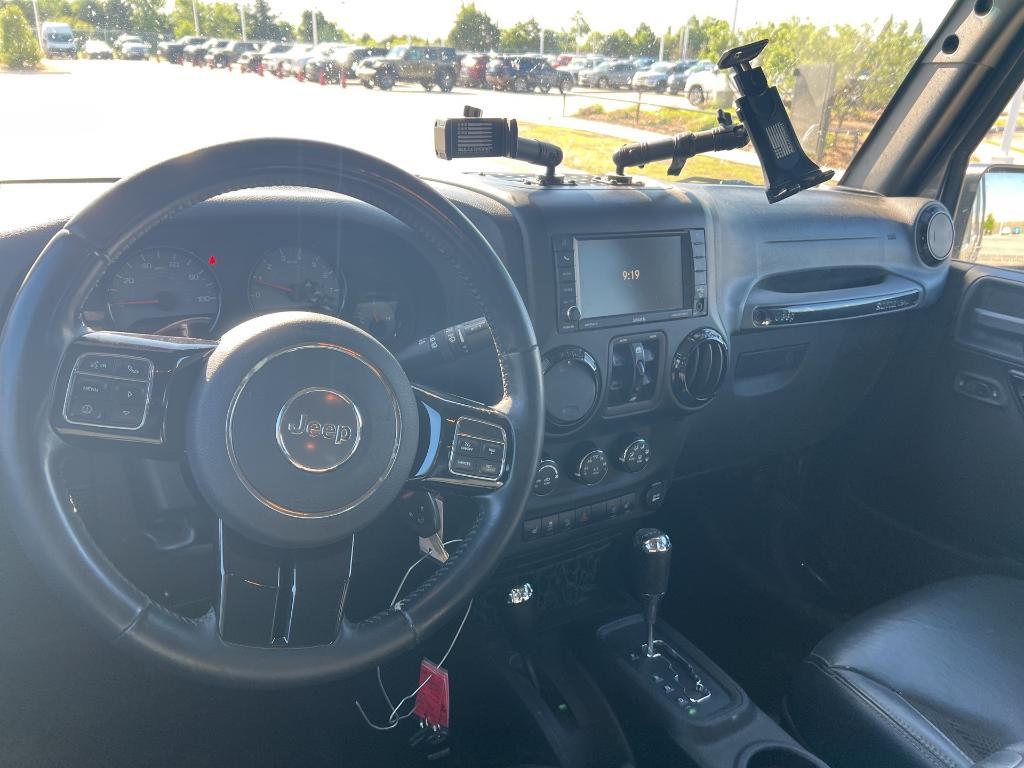 used 2017 Jeep Wrangler Unlimited car, priced at $12,117