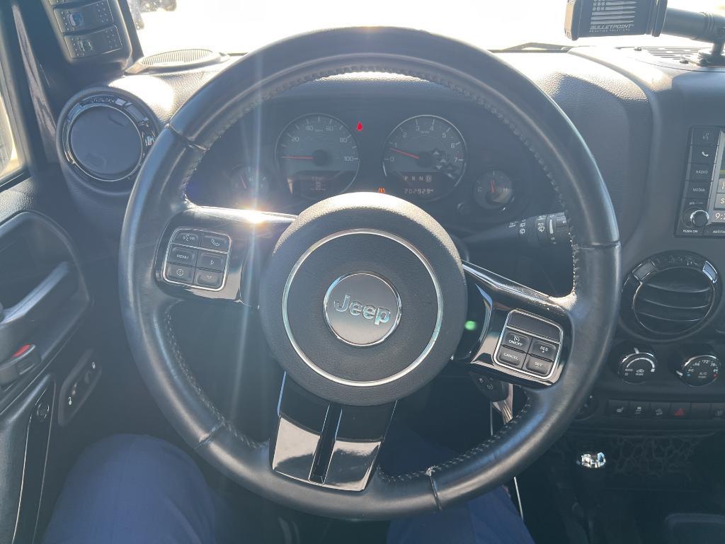 used 2017 Jeep Wrangler Unlimited car, priced at $12,117