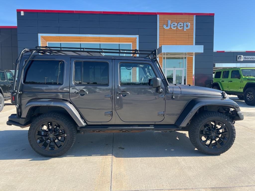 used 2017 Jeep Wrangler Unlimited car, priced at $12,117