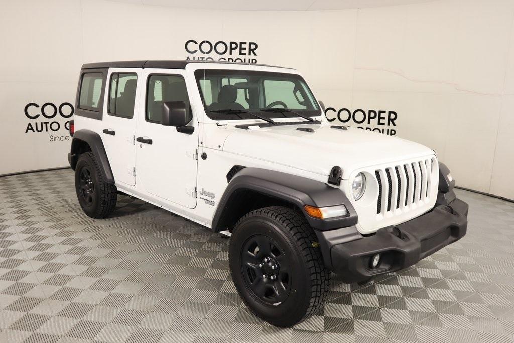 used 2019 Jeep Wrangler Unlimited car, priced at $24,478