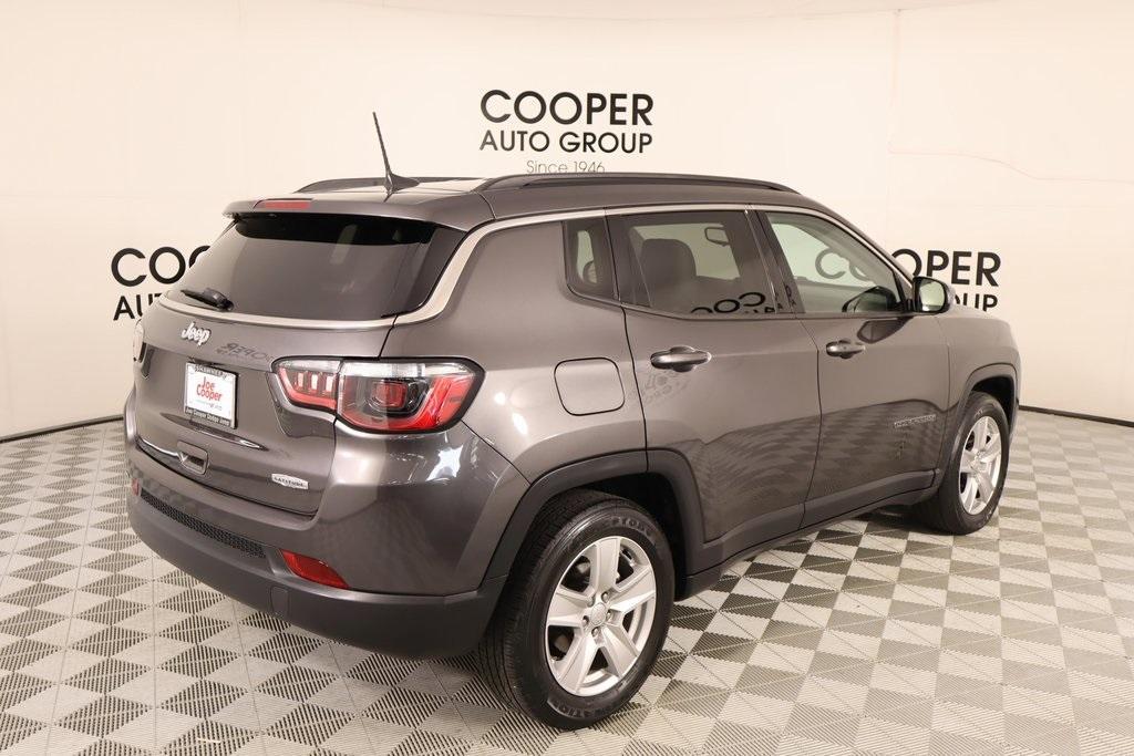 used 2022 Jeep Compass car, priced at $20,754
