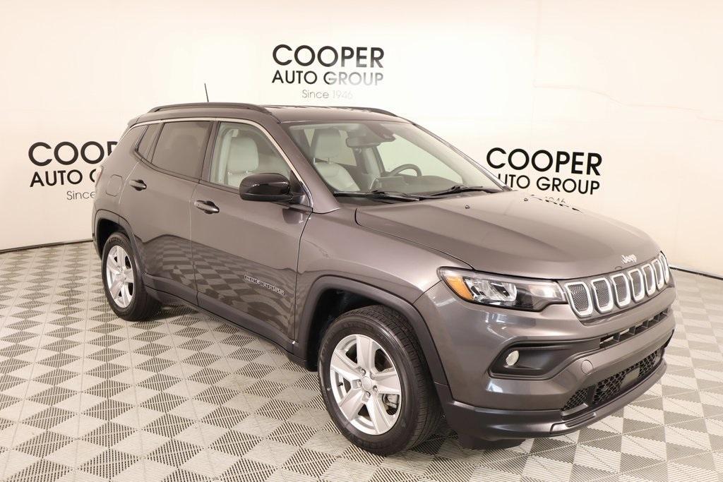 used 2022 Jeep Compass car, priced at $20,754