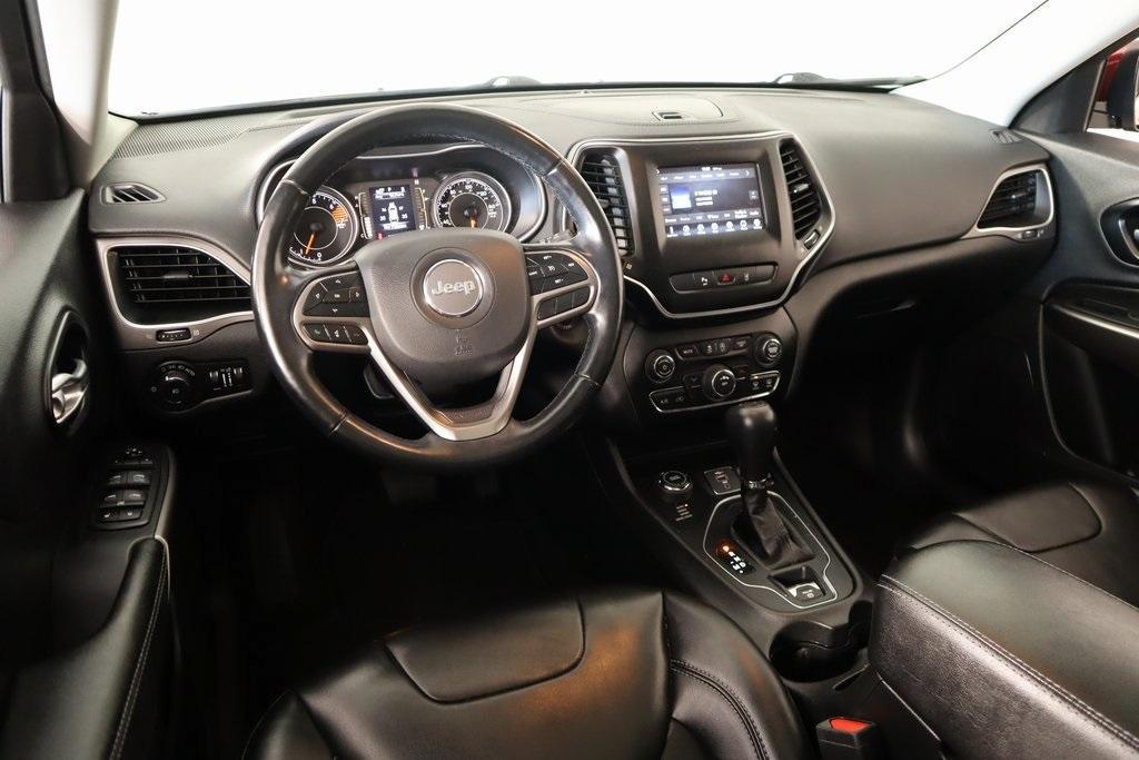 used 2021 Jeep Cherokee car, priced at $21,034