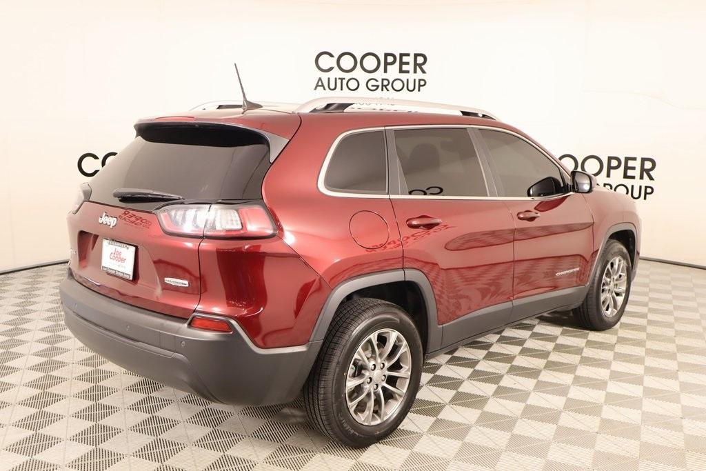 used 2021 Jeep Cherokee car, priced at $21,034