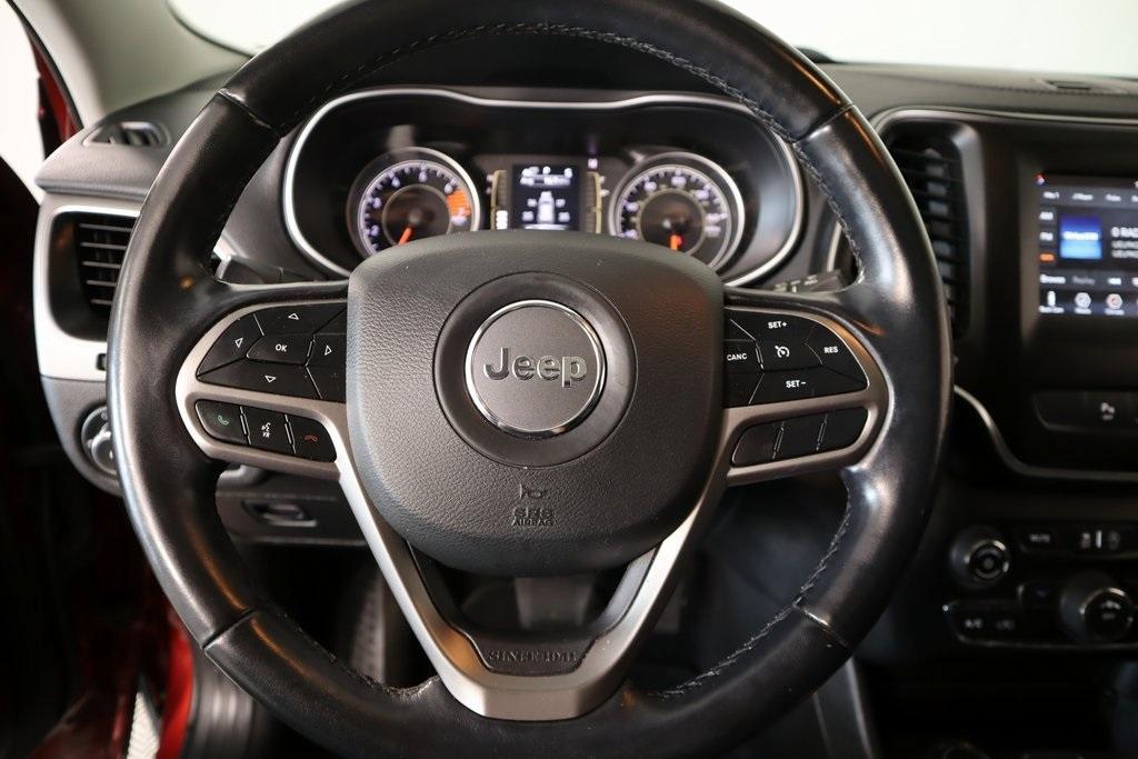used 2021 Jeep Cherokee car, priced at $21,034