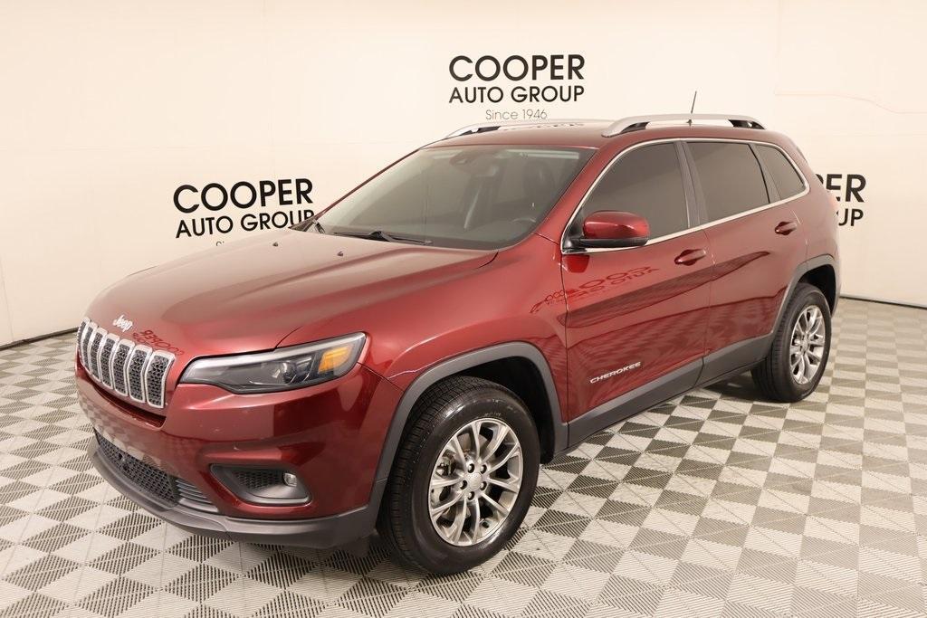 used 2021 Jeep Cherokee car, priced at $21,034