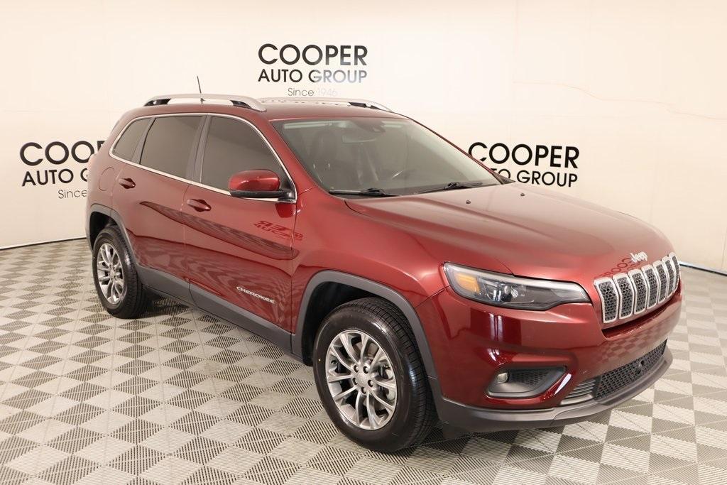 used 2021 Jeep Cherokee car, priced at $21,034