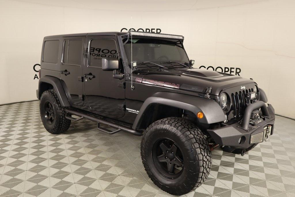 used 2015 Jeep Wrangler Unlimited car, priced at $19,766