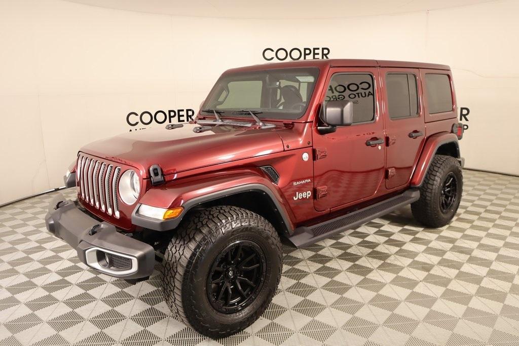 used 2022 Jeep Wrangler Unlimited car, priced at $34,509