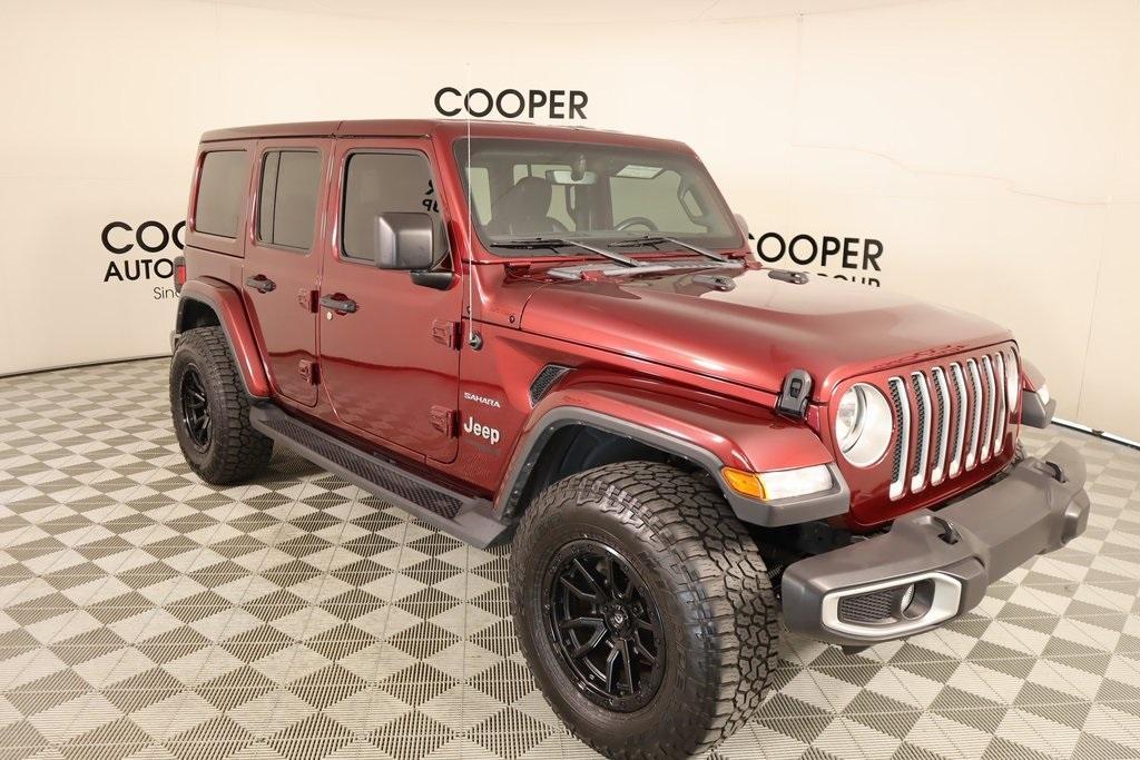 used 2022 Jeep Wrangler Unlimited car, priced at $34,509