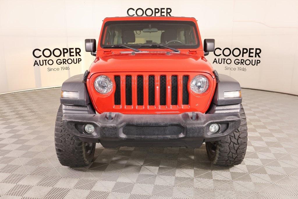 used 2020 Jeep Wrangler Unlimited car, priced at $24,765