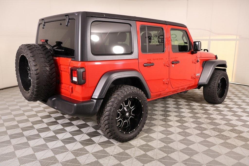 used 2020 Jeep Wrangler Unlimited car, priced at $24,765