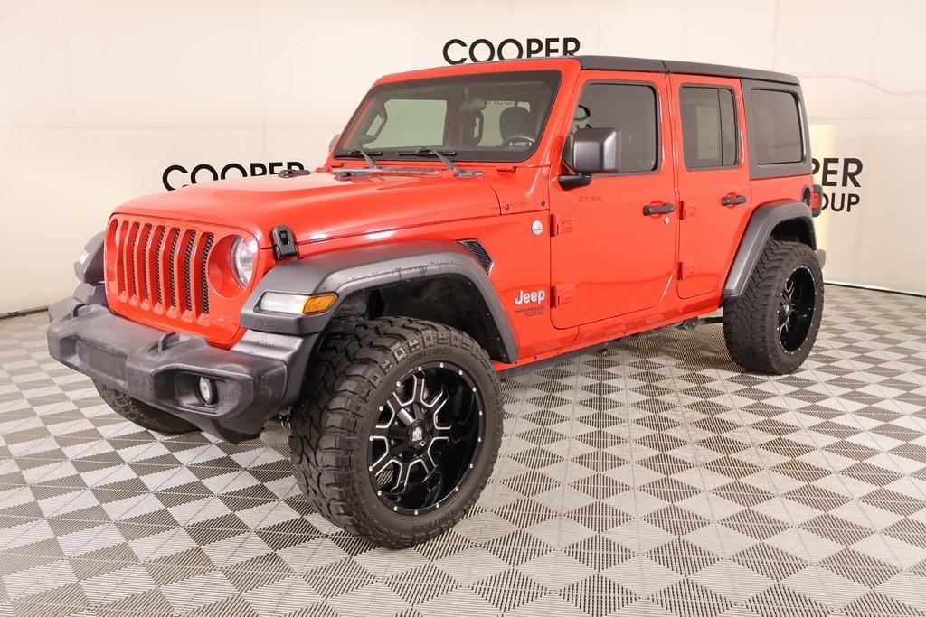 used 2020 Jeep Wrangler Unlimited car, priced at $24,765