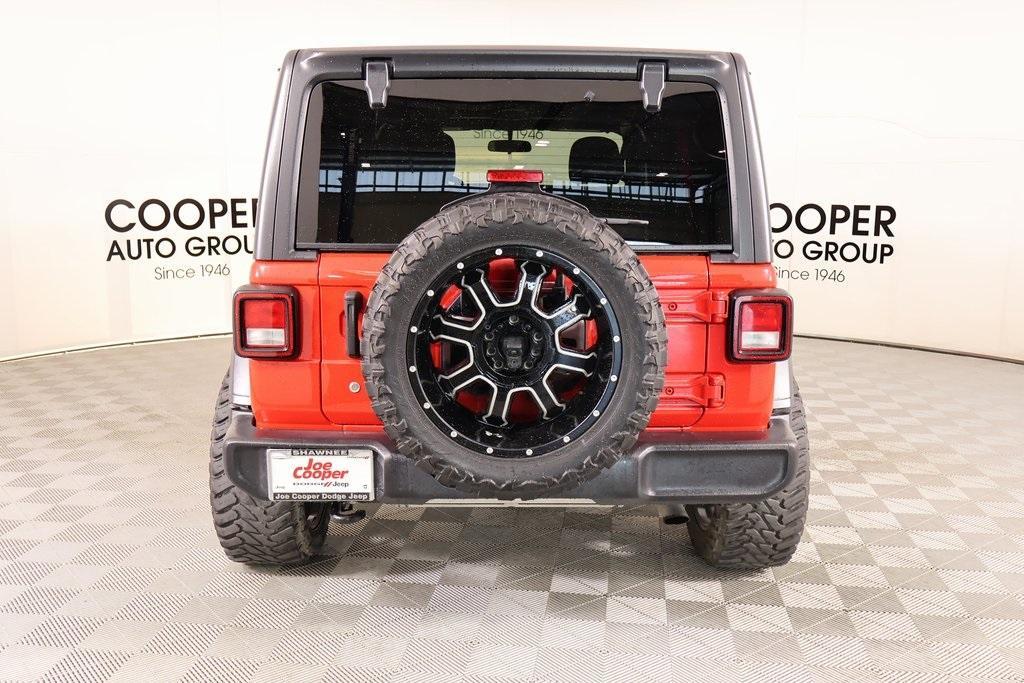 used 2020 Jeep Wrangler Unlimited car, priced at $24,765