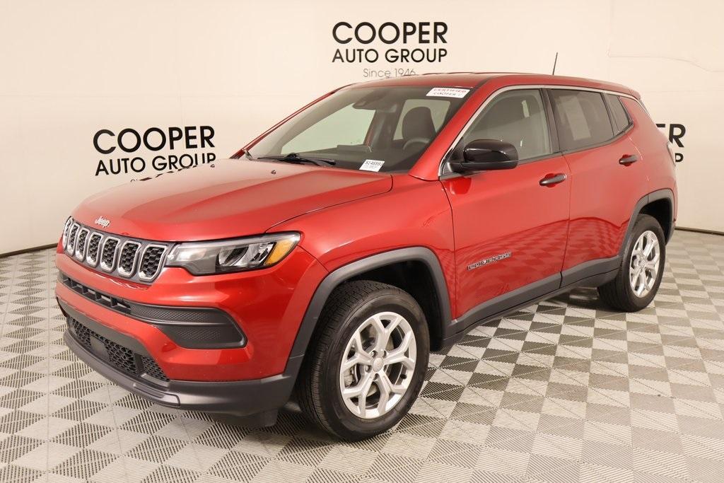used 2024 Jeep Compass car, priced at $24,974