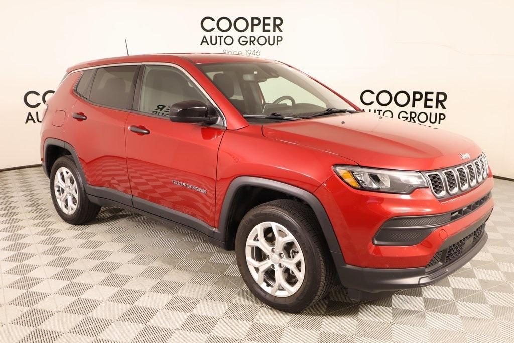 used 2024 Jeep Compass car, priced at $24,974