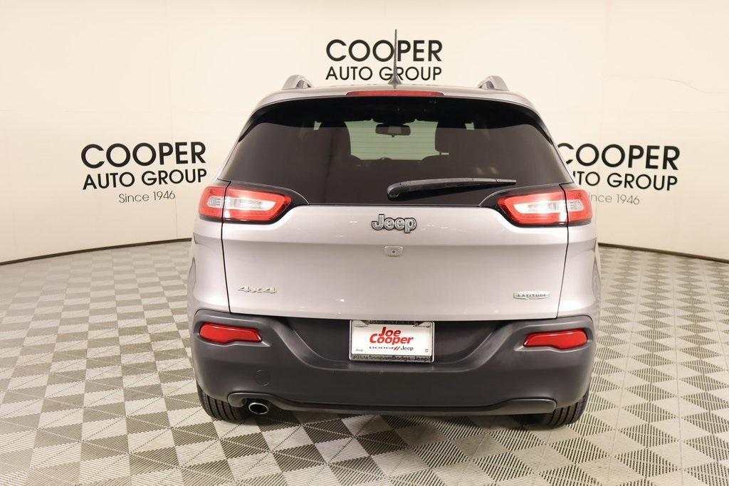 used 2018 Jeep Cherokee car, priced at $16,016