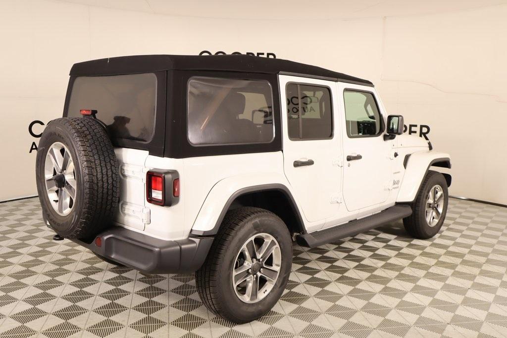 used 2021 Jeep Wrangler Unlimited car, priced at $29,888