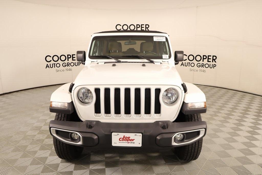 used 2021 Jeep Wrangler Unlimited car, priced at $29,888