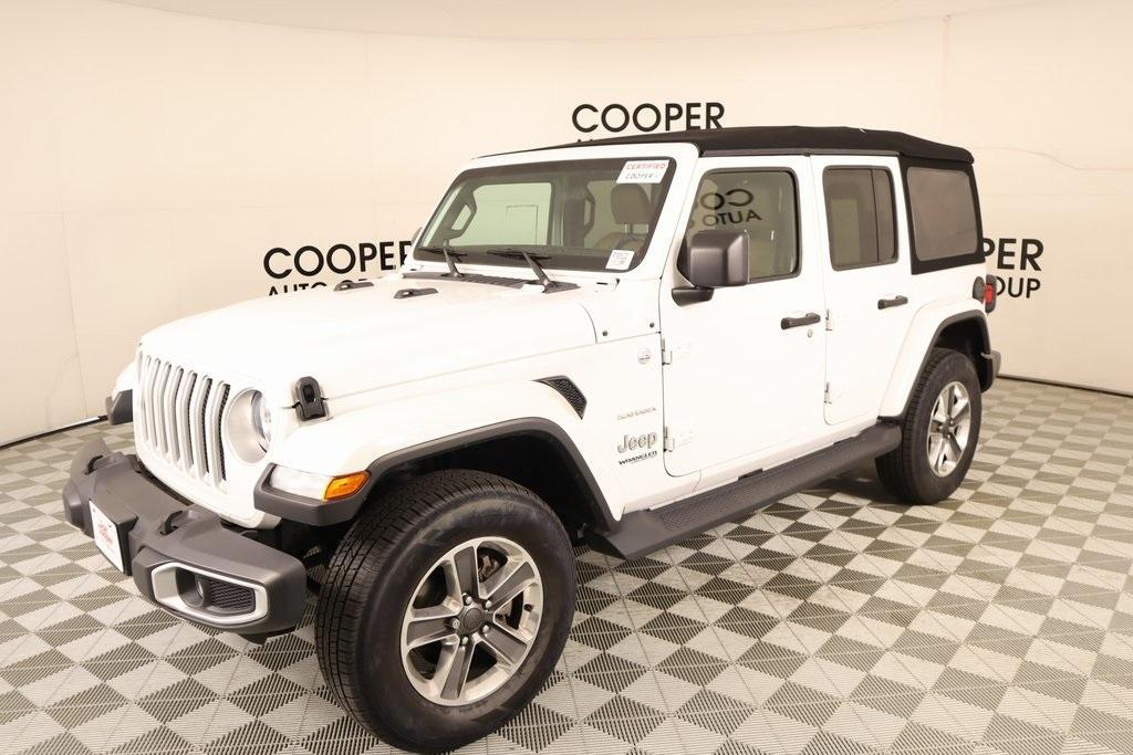 used 2021 Jeep Wrangler Unlimited car, priced at $29,888