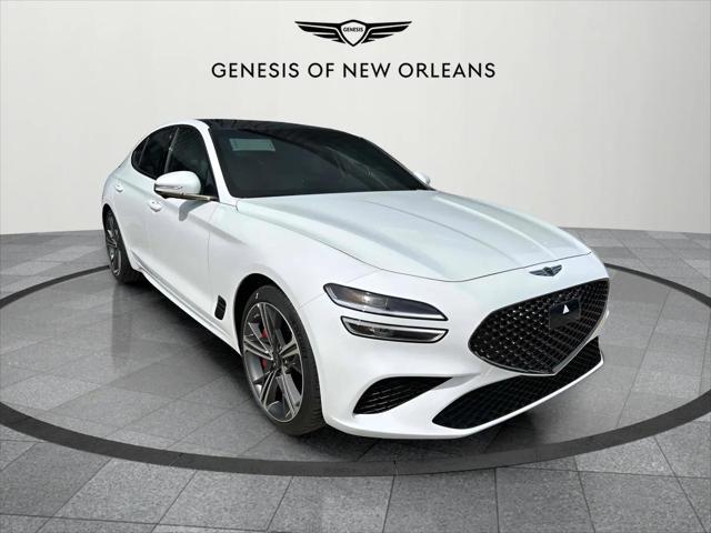 new 2025 Genesis G70 car, priced at $56,990