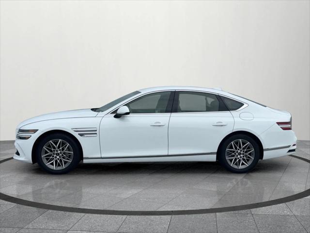 new 2025 Genesis G80 car, priced at $58,625