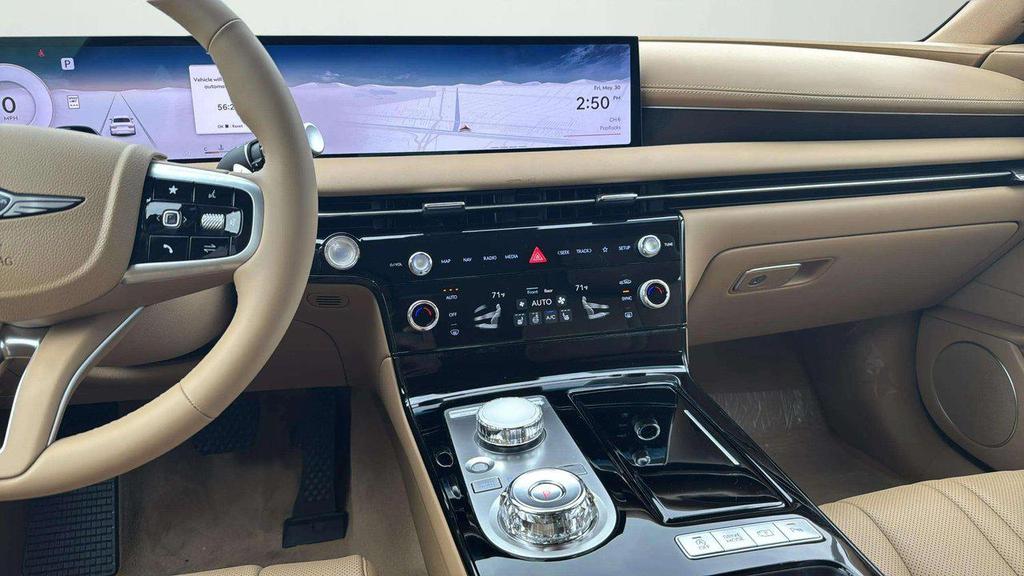 new 2025 Genesis G80 car, priced at $58,625
