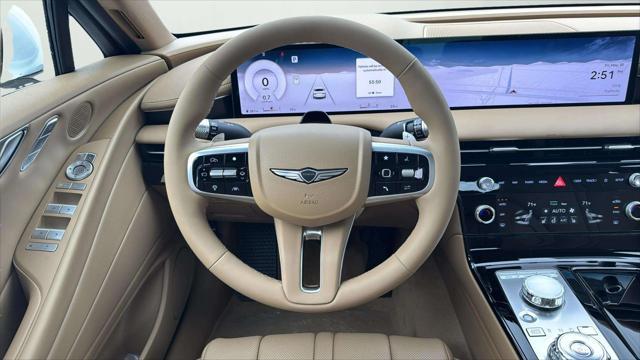 new 2025 Genesis G80 car, priced at $58,625