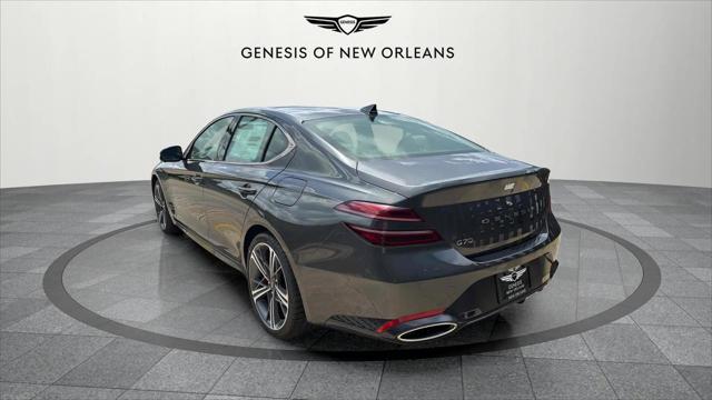 new 2025 Genesis G70 car, priced at $57,590