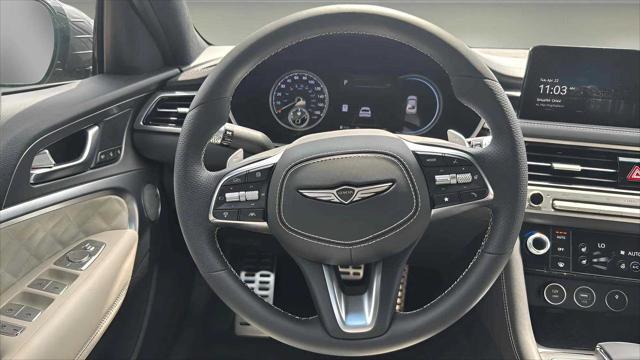 new 2025 Genesis G70 car, priced at $57,590
