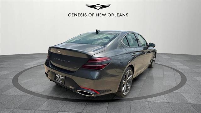 new 2025 Genesis G70 car, priced at $57,590