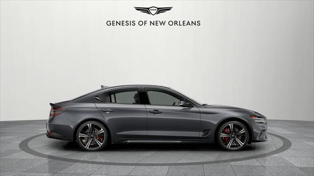 new 2025 Genesis G70 car, priced at $57,590