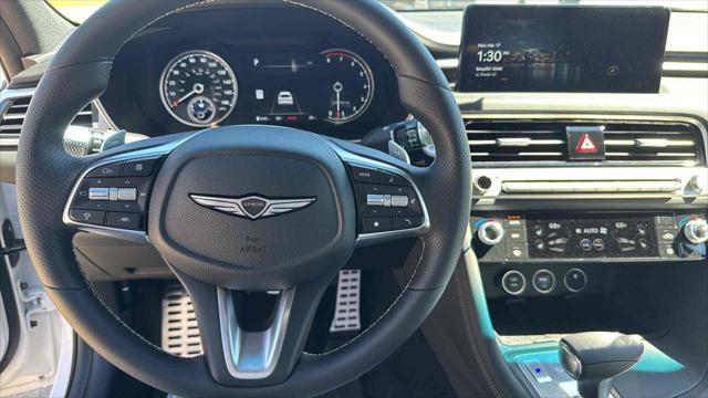new 2025 Genesis G70 car, priced at $52,505