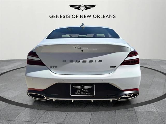 new 2025 Genesis G70 car, priced at $52,505