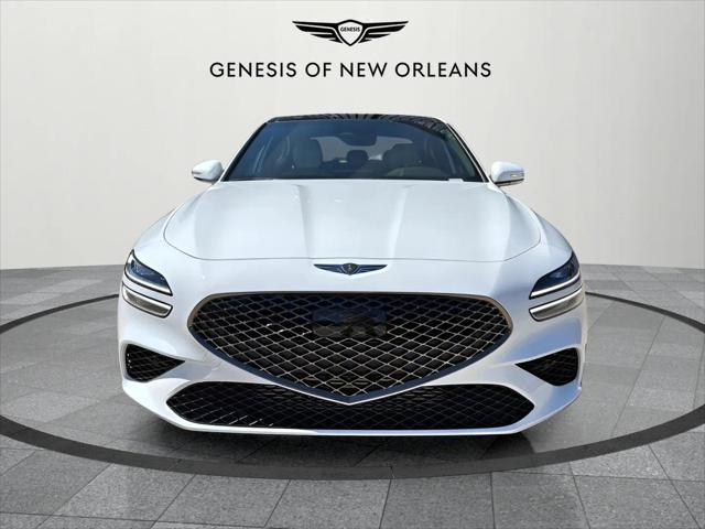 new 2025 Genesis G70 car, priced at $52,505