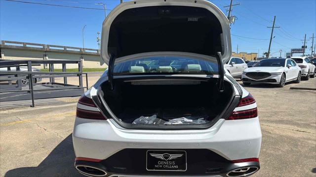 new 2025 Genesis G70 car, priced at $52,505