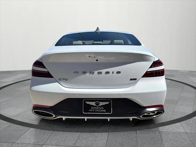 new 2025 Genesis G70 car, priced at $52,505