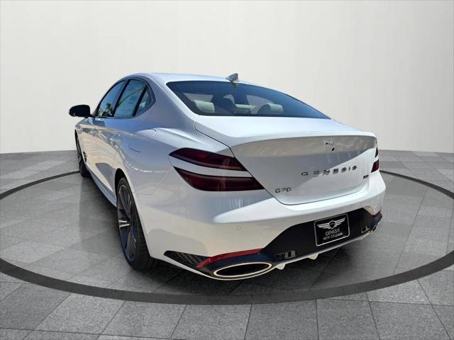 new 2025 Genesis G70 car, priced at $52,505