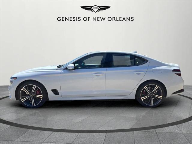 new 2025 Genesis G70 car, priced at $52,505