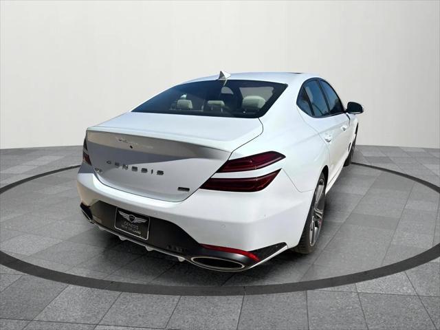 new 2025 Genesis G70 car, priced at $52,505