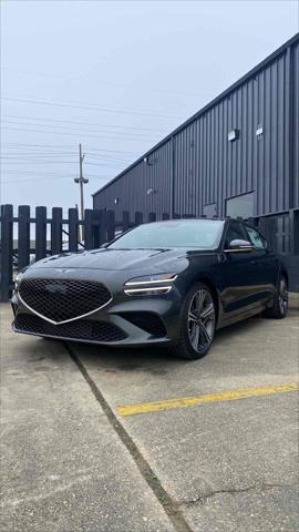 new 2025 Genesis G70 car, priced at $57,350