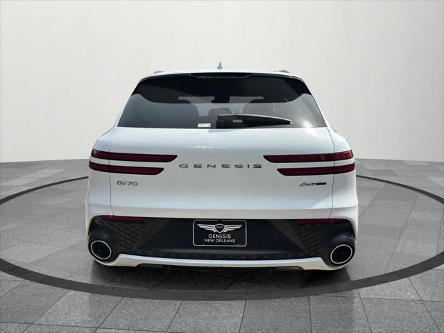 new 2025 Genesis GV70 car, priced at $64,654