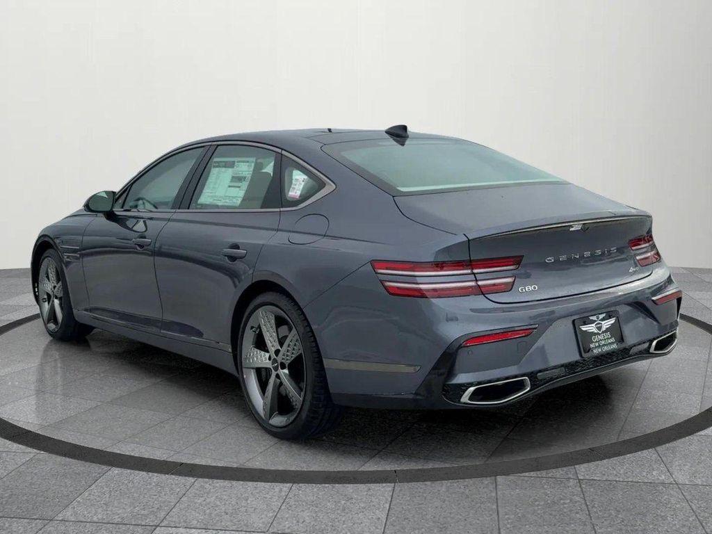 new 2026 Genesis G80 car, priced at $72,160