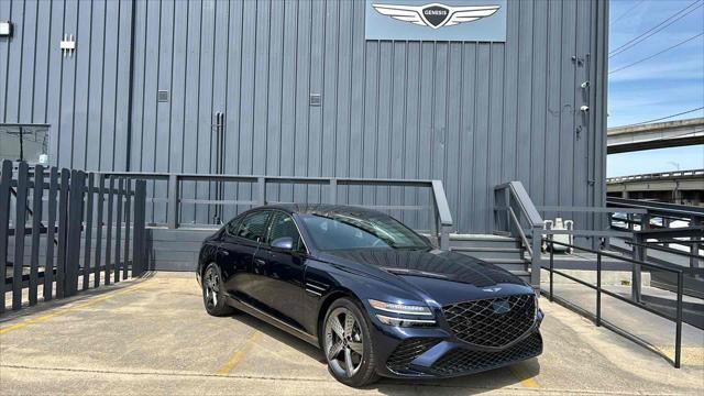 new 2025 Genesis G80 car, priced at $78,900