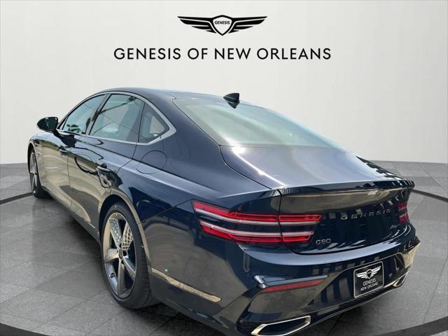 new 2025 Genesis G80 car, priced at $78,900