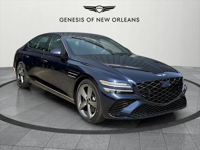 new 2025 Genesis G80 car, priced at $78,900