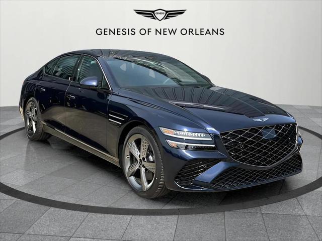 new 2025 Genesis G80 car, priced at $78,900